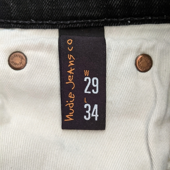 Nudie Jeans Men's Thin Finn Slim Fit Jeans - Picture 8 of 13